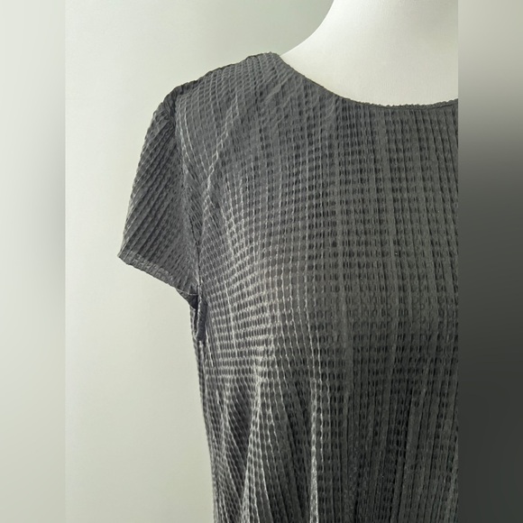 SABINA Musayev Revolve Anthro black textured open weave midi dress size small - Picture 5 of 13